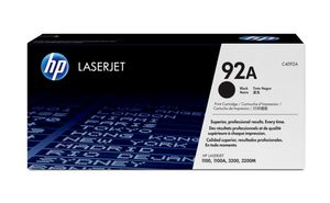 HP 92A Black Original LaserJet Toner Cartridge tonercartridge 1 stuk(s) Origineel Zwart