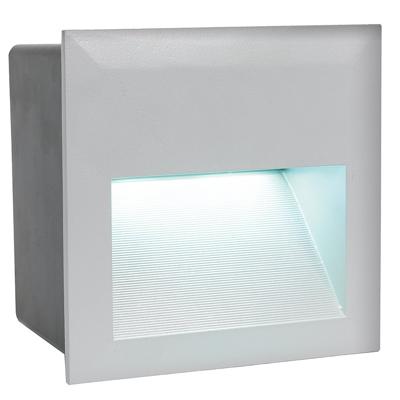 Eglo Led inbouw muurlampZimba Square led grijs - 95235