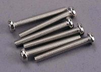 Screws, 3x23mm roundhead machine (6) - thumbnail