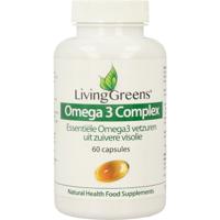 Livinggreens Omega 3 visolie complex Livinggreens Omega 3 visolie complex