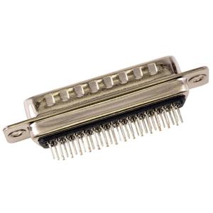 Molex 1731130080 D-sub connector Aantal polen: 44 Soldeerpennen 1 stuk(s)