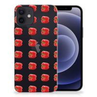 iPhone 12 | 12 Pro (6.1") | Siliconen Case | Paprika Red