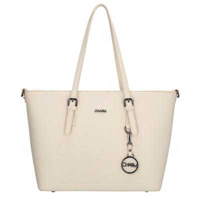 Charm London Birmingham shopper-Cream