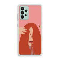 Woke up like this: Samsung Galaxy A52s 5G Transparant Hoesje