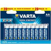 20 x AA Varta alkaline batterijen - LongLife Power- 4906