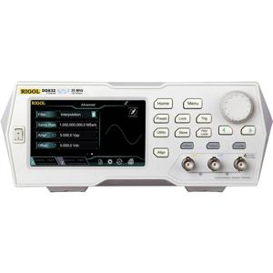 Rigol DG832 Functiegenerator 35 MHz (max) 2-kanaals Arbitrair, Driehoek, Lorentz-verdeling, Puls, Ruis, Blok, Sinus