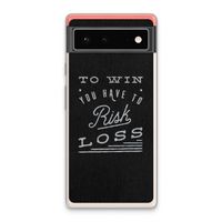 Risk loss: Google Pixel 6 Transparant Hoesje