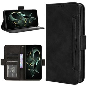 Xiaomi Redmi K60 Ultra Cardholder Series Portemonnee Hoesje - Zwart