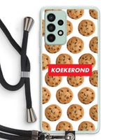 Koekerond: Samsung Galaxy A52s 5G Transparant Hoesje met koord