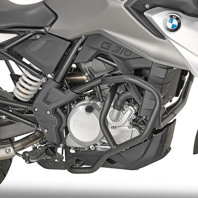 GIVI Valbeugel, Valbeugels voor de moto, TN5126 Zwart gepoedercoat staal onderzijde