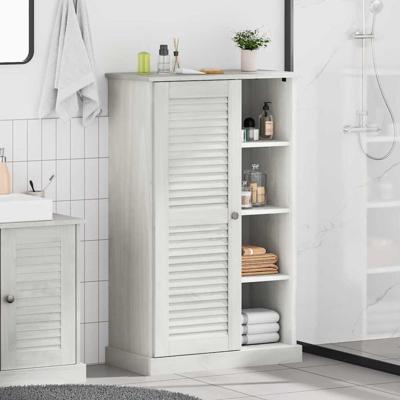 Badkamerkast VIGO Wit 67.5 x 34 x 110 cm Massief grenenhout