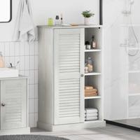 Badkamerkast VIGO Wit 67.5 x 34 x 110 cm Massief grenenhout