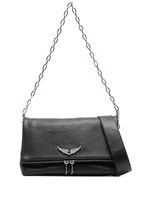 Zadig&Voltaire sac porté épaule Rock Swing Your Wings - Noir