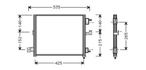 Airco Condensor 1.0 / 1.1 82005062