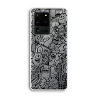 Vexx Black City : Samsung Galaxy S20 Ultra Transparant Hoesje