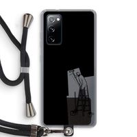 Musketon Painter: Samsung Galaxy S20 FE / S20 FE 5G Transparant Hoesje met koord