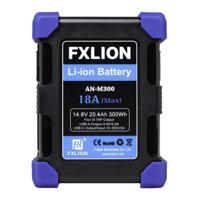 Fxlion 14,8V/20,4AH/300WH Gold Mount (mini formaat) Fxlion 14,8V/20,4AH/300WH Gold Mount (mini formaat)
