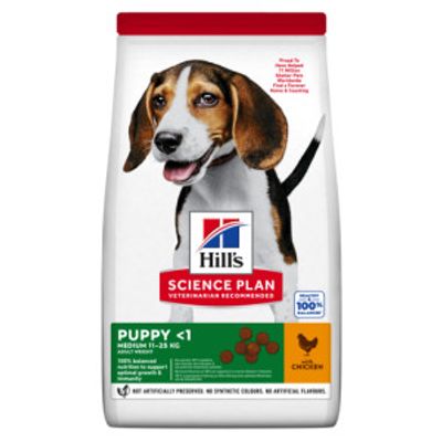 Hill&apos;s Puppy Medium met kip hondenvoer 14 kg