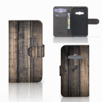 Samsung Galaxy Xcover 3 | Xcover 3 VE | Book Style Case | Steigerhout Samsung Galaxy Xcover 3 | Xcover 3 VE | Book Style Case | Steigerhout