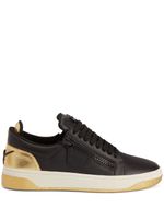 Giuseppe Zanotti baskets GZ94 en cuir - Noir