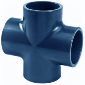 Aquaforte PVC Kruisstuk Lijmverbinding 63mm - Ideaal voor Vijverbouw & Piping Duurzaamheid