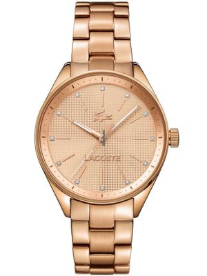 Lacoste horlogeband 2000899 / LC-82-3-34-2603 Staal Rosé 18mm