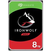 SEAGATE IronWolf ST8000VN004 harde schijf - 3.5 Intern - 8 TB - SATA (SATA / 600) - 7200 rpm - Buffer 256 MB