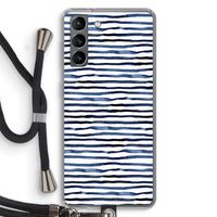 Verrassende lijnen: Samsung Galaxy S21 Transparant Hoesje met koord