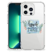 iPhone 13 Pro Max Stevig Bumper Hoesje Boho Beach - thumbnail