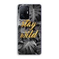 Stay wild: Xiaomi 11T Pro Transparant Hoesje