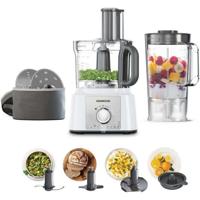 Multifunctionele keukenmachine - KENWOOD - MultiPro Express FDP65.450WH - 1000 W - 3 L - 2 snelheden - 1,5 L blender - Wit