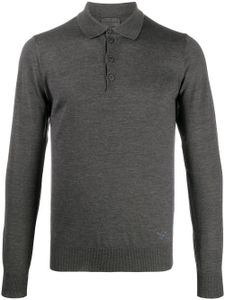 Emporio Armani pull à col v - Gris