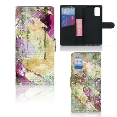 Hoesje Samsung Galaxy A02s | M02s Letter Painting Hoesje Samsung Galaxy A02s | M02s Letter Painting