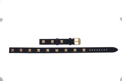 Horlogeband Michael Kors MK2682 Onderliggend Leder Blauw 14mm