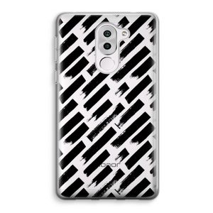 Zwarte vegen: Honor 6X Transparant Hoesje