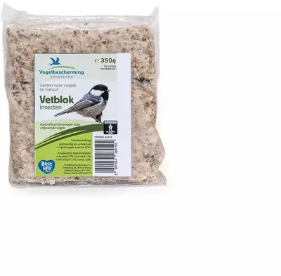 Vogelbescherming Nederland insectenvetblok