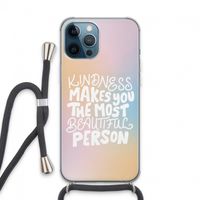The prettiest: iPhone 13 Pro Max Transparant Hoesje met koord