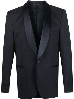 Tonello blazer à simple boutonnage - Bleu