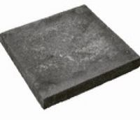 Betontegels stoeptegels sierbestrating zwart 40x60x5cm (m2) - thumbnail