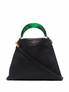 Marni petit sac à main Venice en cuir - Noir