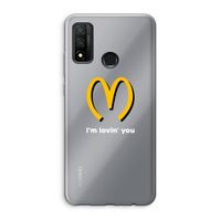 I'm lovin' you: Huawei P Smart (2020) Transparant Hoesje