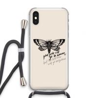 Good or bad: iPhone XS Transparant Hoesje met koord
