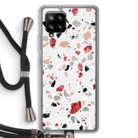 Terrazzo N°12: Samsung Galaxy A42 5G Transparant Hoesje met koord