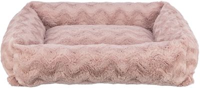 Trixie hondenmand loki gerecycled hoekig roze 50x35 cm