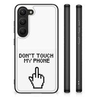 Samsung Galaxy S23 | Telefoon Hoesje | Finger Don&apos;t Touch My Phone