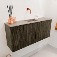 Toiletmeubel Mondiaz Joya Dlux | 90 cm | Meubelkleur Shadow | Faye wastafel Saba Wasbak Midden | Zonder kraangat(en) Toiletmeubel Mondiaz Joya Dlux | 90 cm | Meubelkleur Shadow | Faye wastafel Saba Wasbak Midden | Zonder kraangat(en)