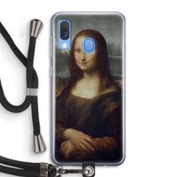 Mona Lisa: Samsung Galaxy A40 Transparant Hoesje met koord