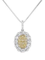 HYT Jewelry collier en or 18ct et platine serti de diamants - Argent - thumbnail