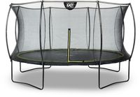 Exit Silhouette trampoline met net - Ø 366 cm - Zwart