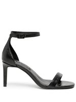 Senso sandales Quelle 111 mm en cuir - Noir